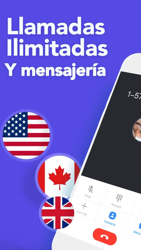 TalkU Calling + Texting App screenshot 1 of 6