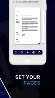 scanjet - scanner pdf iphone screenshot 2