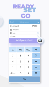 Expenses and Income Tracker screenshot