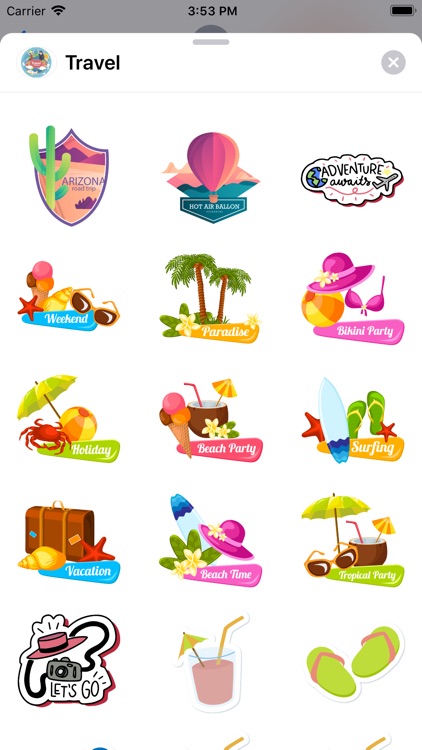 Travel.Stickers