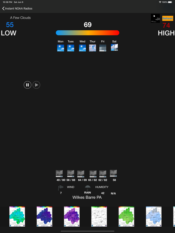 Instant NOAA Radios Eliteのおすすめ画像6