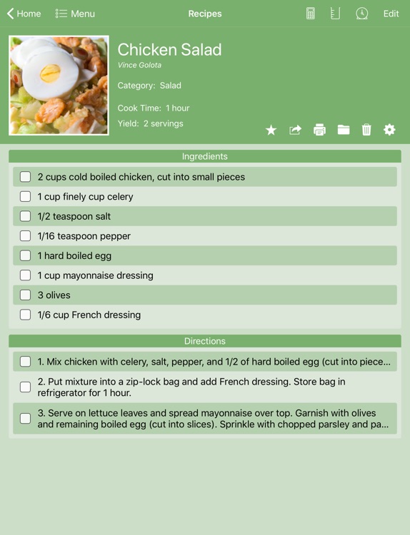 Personal Cookbook II