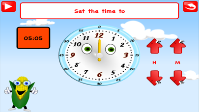 Learn Clock Telling Time Kidsのおすすめ画像2