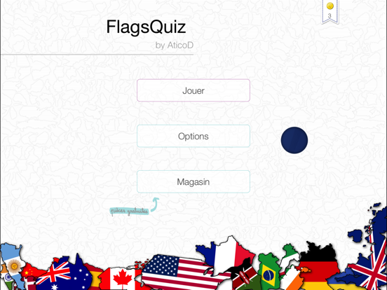 Screenshot #4 pour Flags Quiz - Devinez drapeaux!