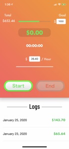 Time to Money screenshot #1 for iPhone