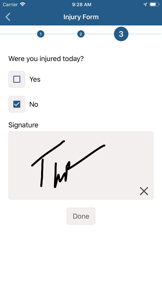 ExakTime Mobile–Time Clock App screenshot