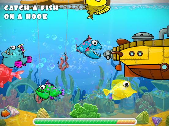 Fishing baby games for toddler iPad screenshot 3 - Games app