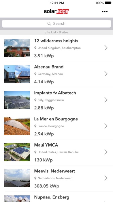SolarEdge Monitoring Screenshot