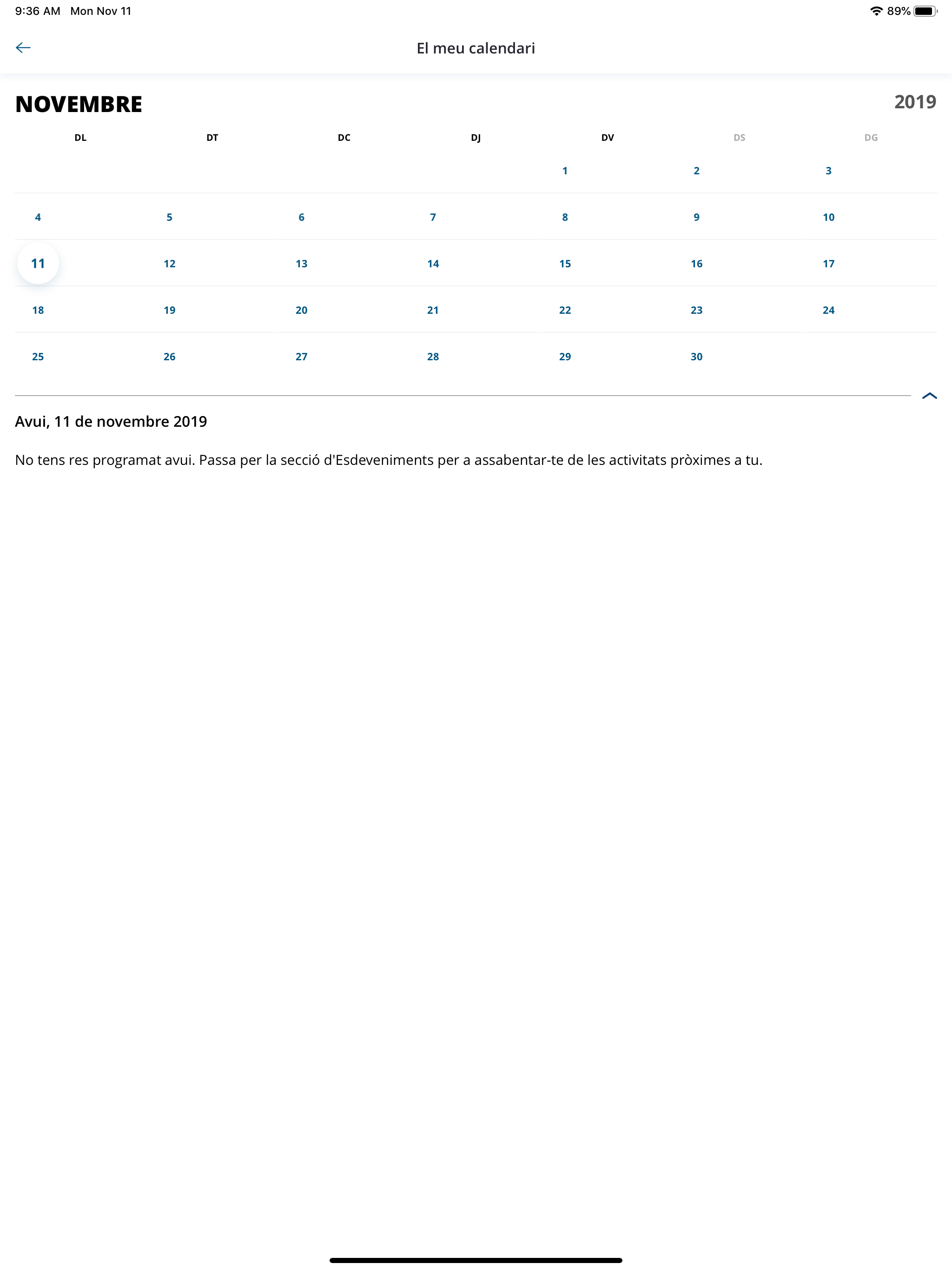 appUA, Universitat d'Alacant screenshot 17