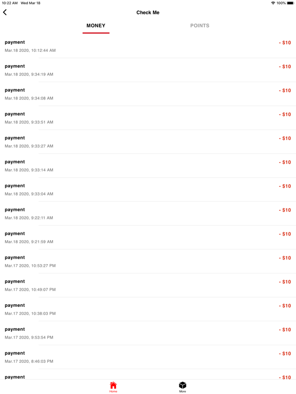 OTT PAY+ iPad screenshot