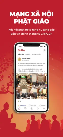 Game screenshot Butta - Mạng xã hội Phật giáo apk