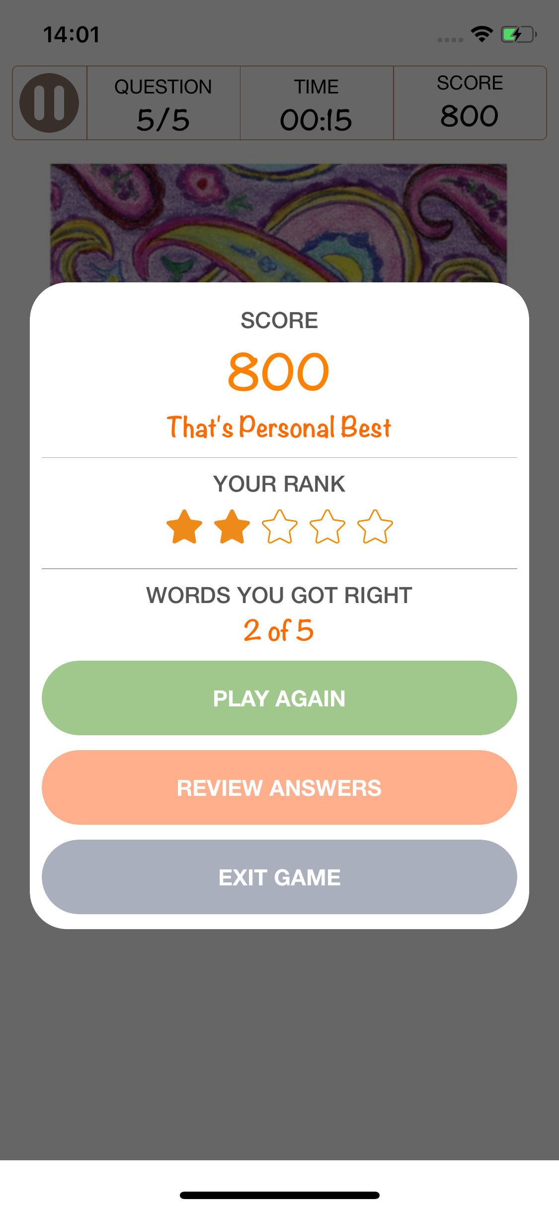 Name that thing - Word Game screenshot 4