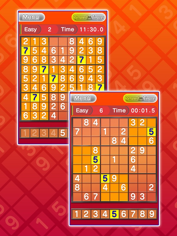 Basic NumberPlace Red screenshot 7