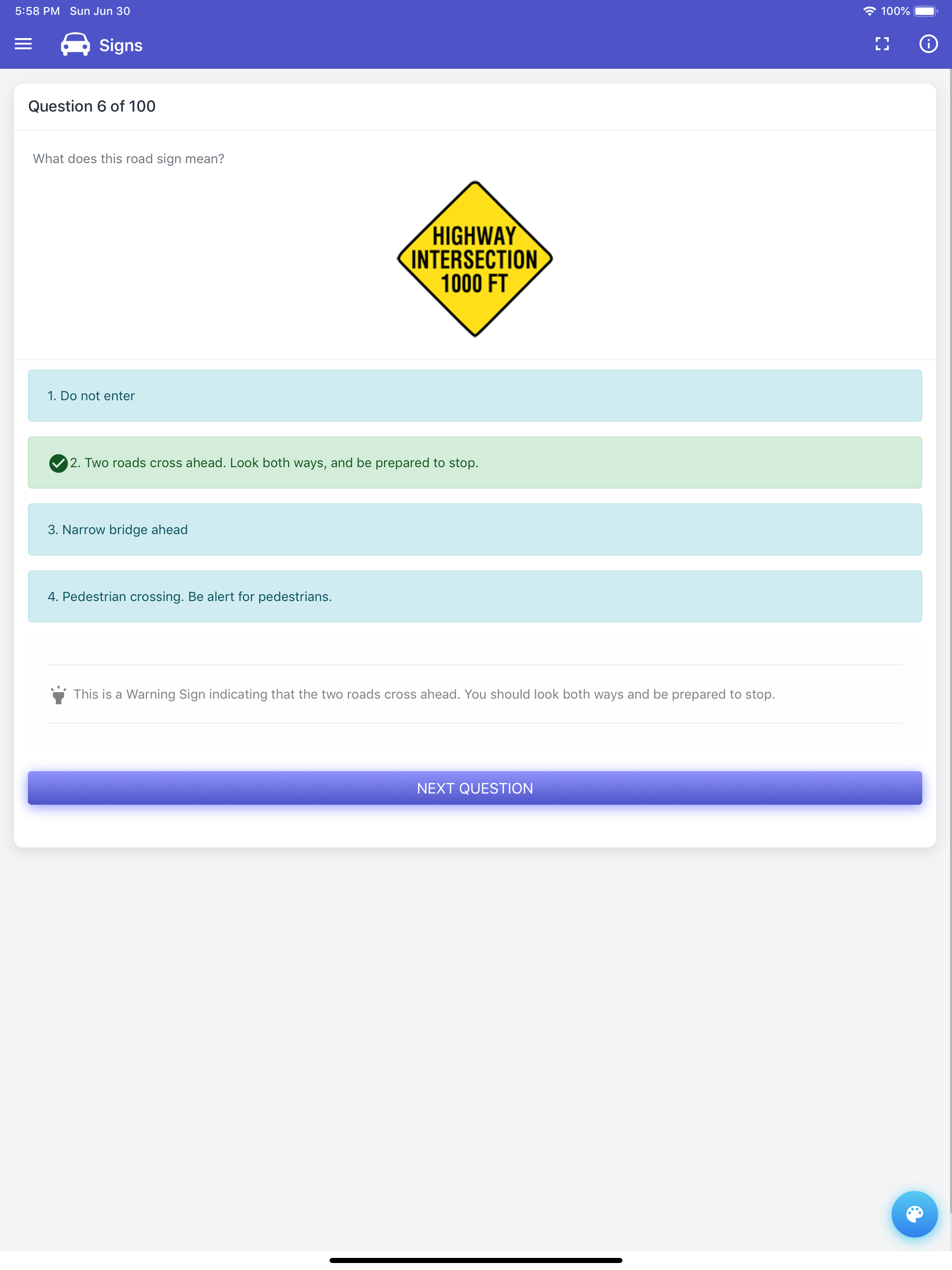 Kentucky DMV Permit Test screenshot 19