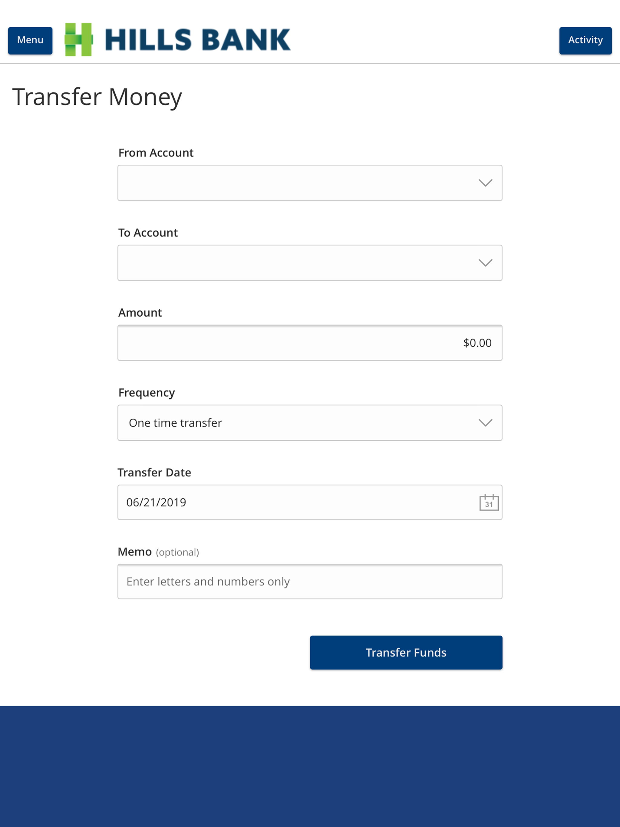 Hills Bank mobile