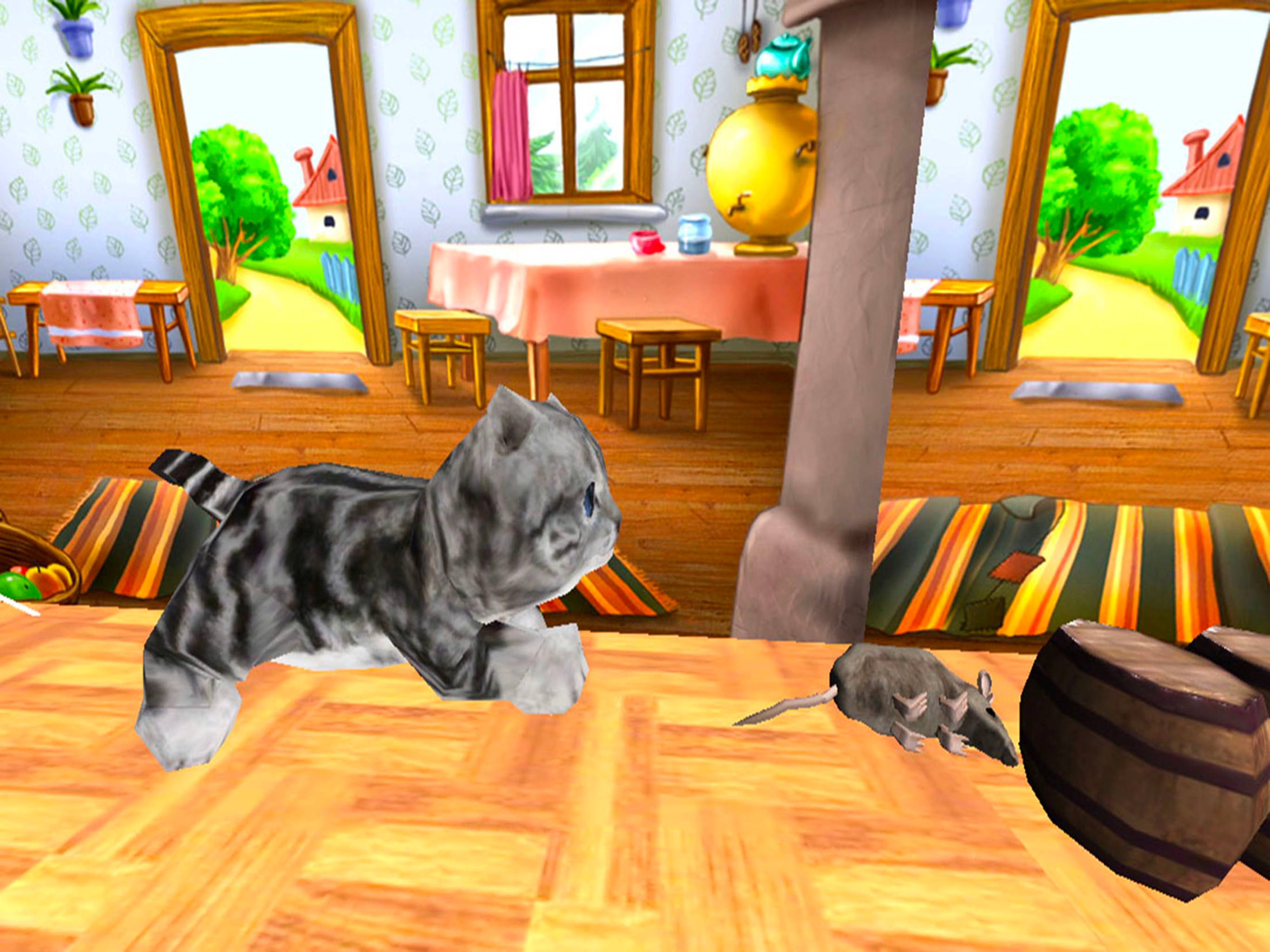 Kitten Cat VS Rat Runner Game
