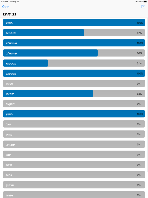 Torah Tracker iPad screenshot 8 - Reference app