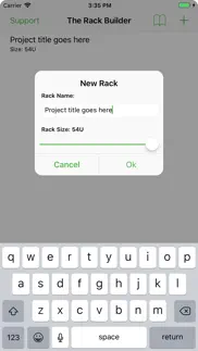 the rack builder iphone screenshot 1