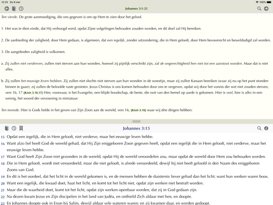 Matthew Henry Studiebijbel iPad app afbeelding 2