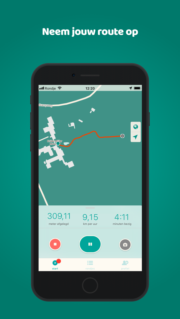 Rondje GPS Wandelen en Fietsen