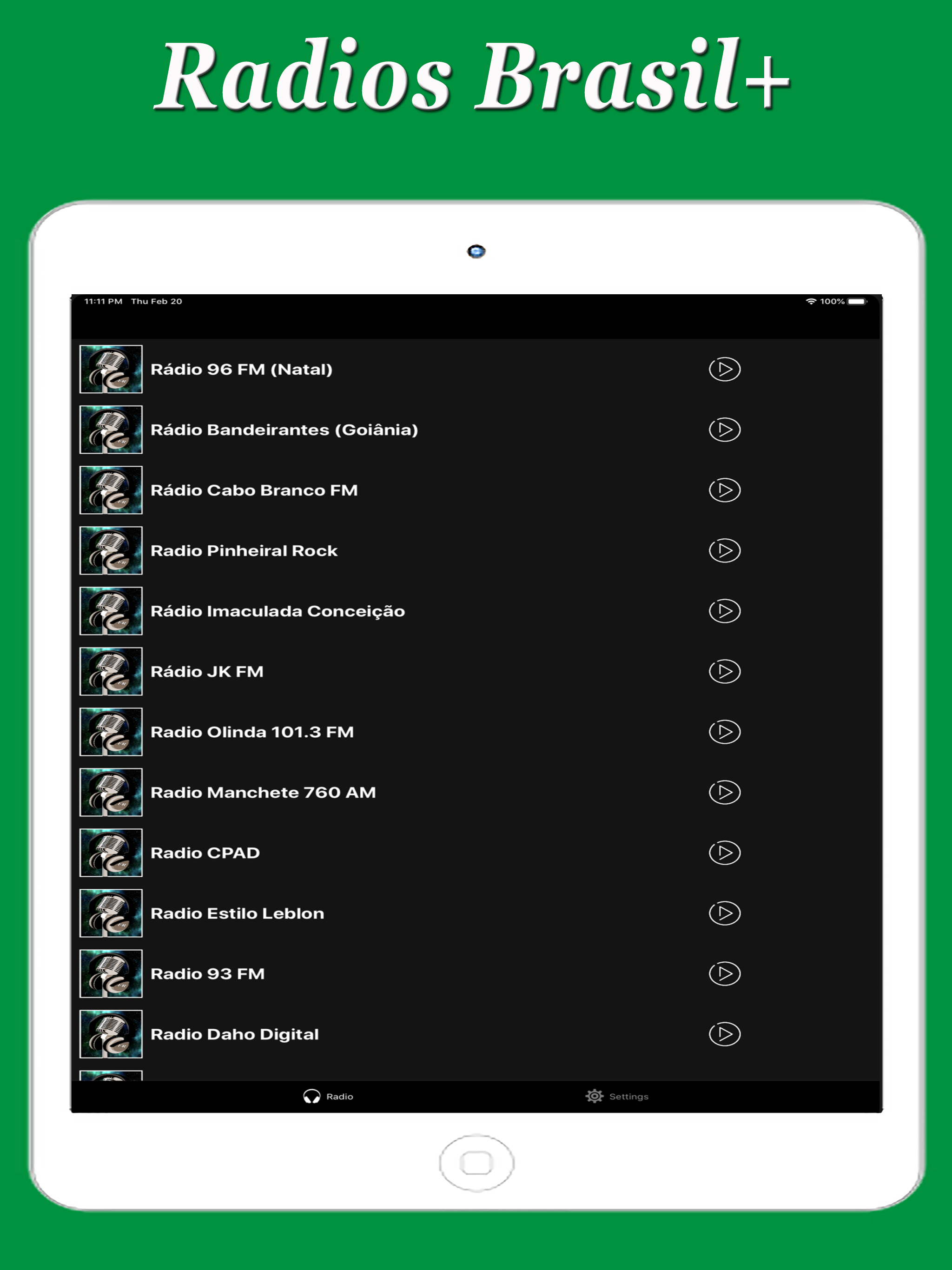 Radios Brasil+ screenshot 5
