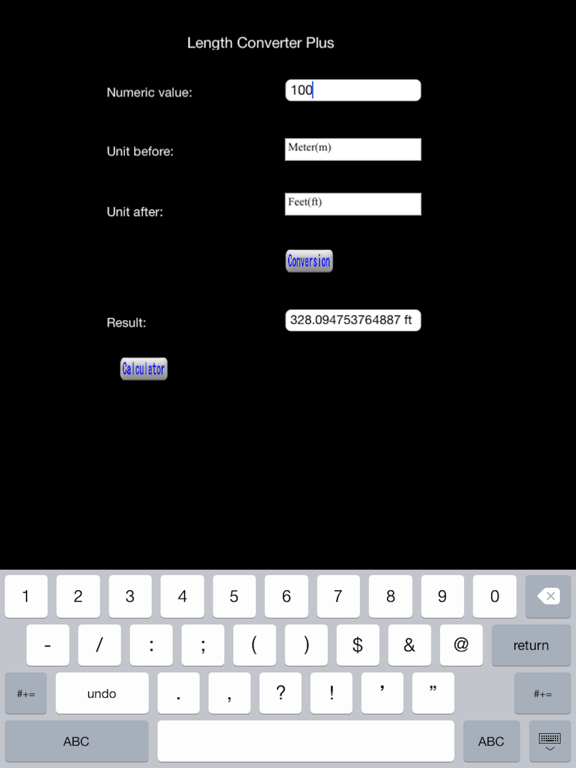 Screenshot #5 pour Length Converter Plus