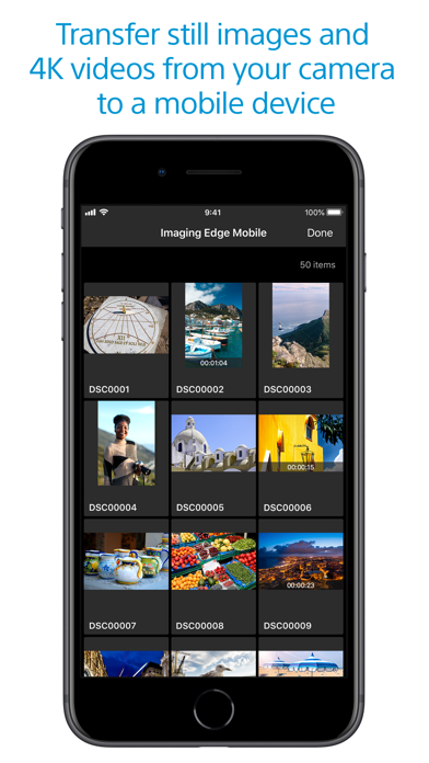 Imaging Edge Mobile Screenshot