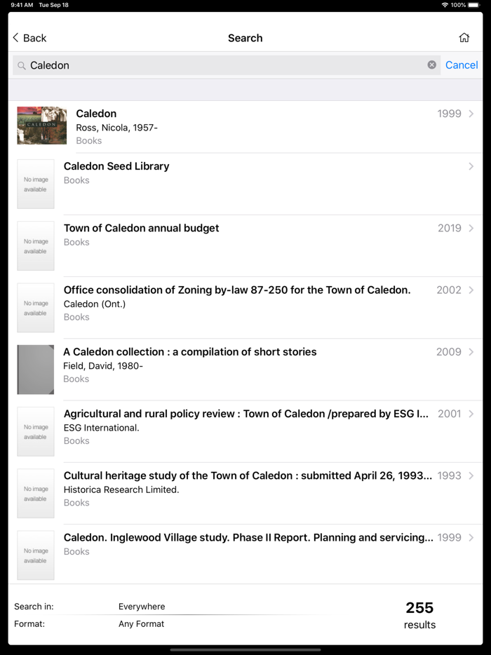 Caledon Public Library Mobile