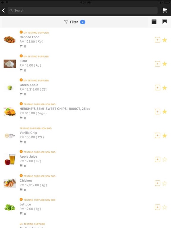 Screenshot #5 pour Food Market Hub (CK)