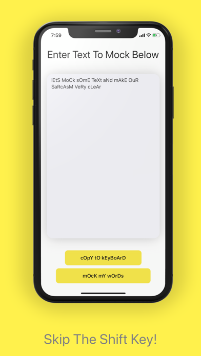 Screenshot #3 pour Mock My Words