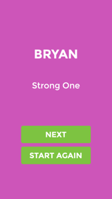 Future Baby Names Generator screenshot
