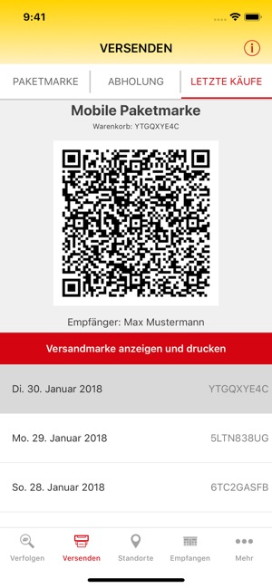 Dhl Paket Im App Store