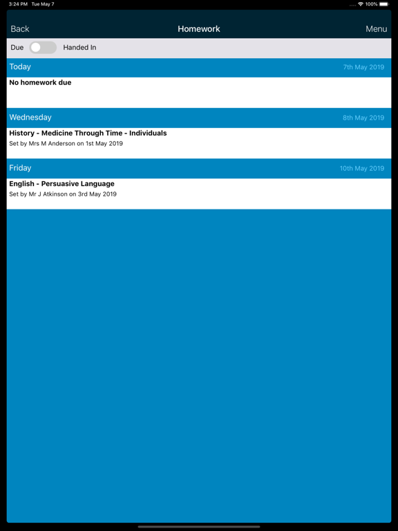 SIMS Student iPad screenshot 4