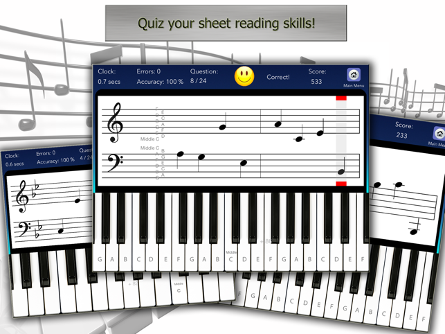 ‎Piano Tutor App Screenshot