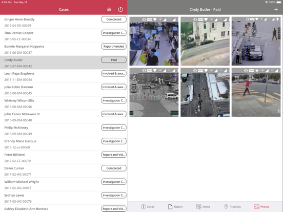 CROSStrax GPS Tracking iPad screenshot 7 - Business app