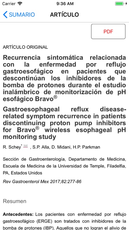 Rev. Gastroenterología Mexico
