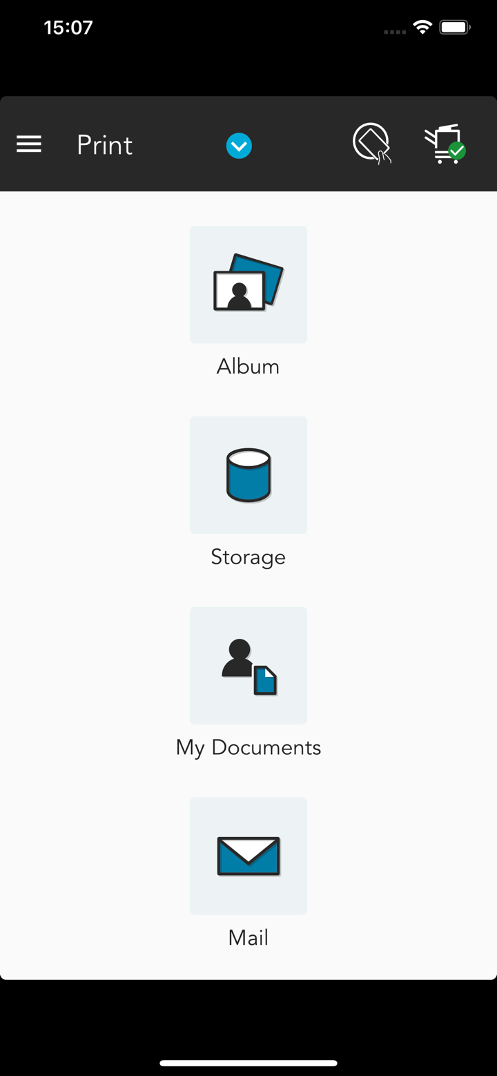 Konica Minolta Mobile Print screenshot 1