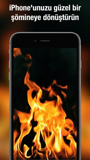 Şömine HD iPhone Ekran Görüntüsü 1