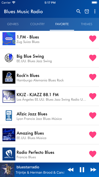Blues Music Radio Station iPhone screenshot 4 - Music app