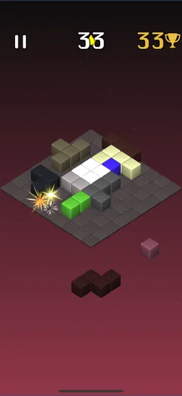 Game screenshot Block Drop - 3d Cubes Puzzle apk