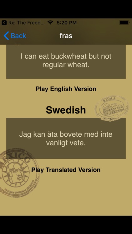 Food Allergies - Swedish screenshot-9