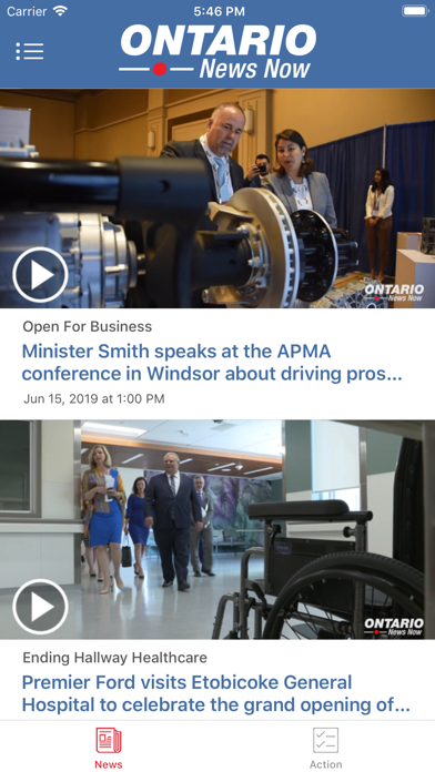 Ontario News Now Screenshot 1 - AppWisp.com Ontario News Now Screenshot 1 - AppWisp.com