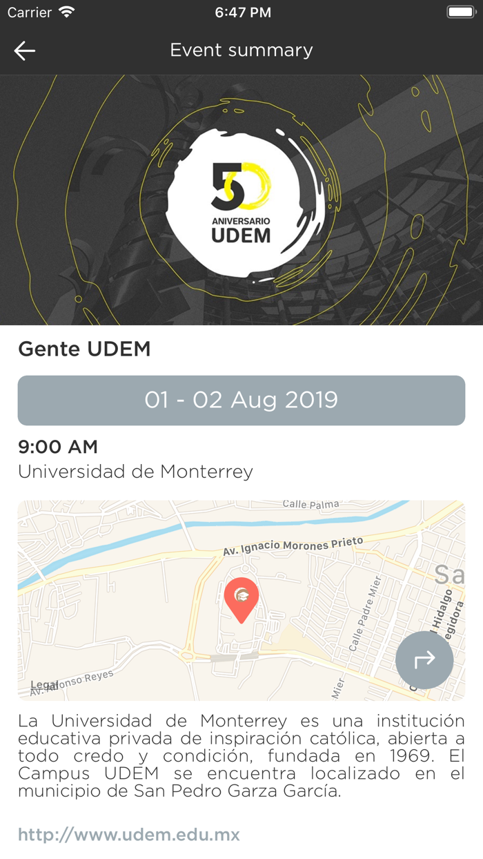 UDEM Eventos