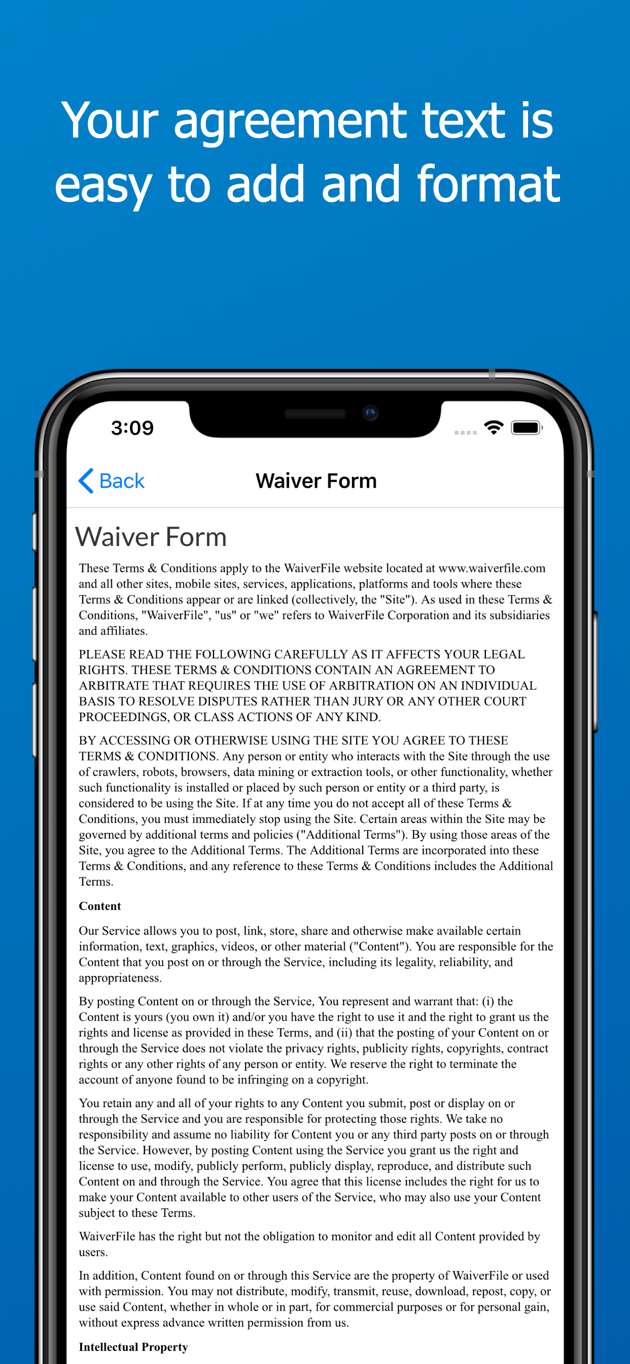 WaiverFile