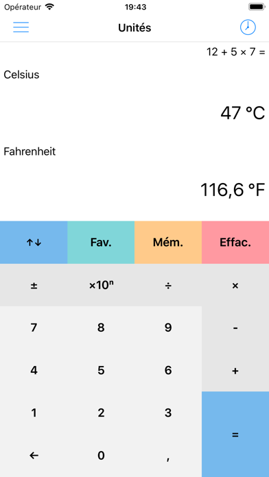 Screenshot #3 pour Calculatrice²