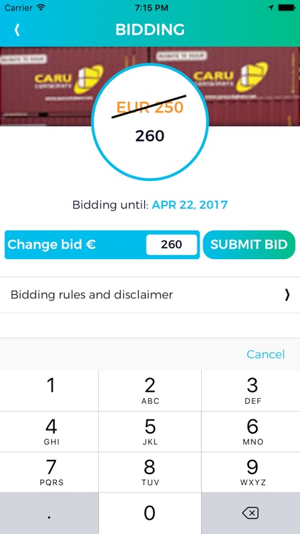 UTURN: Containertrucking app screenshot-3