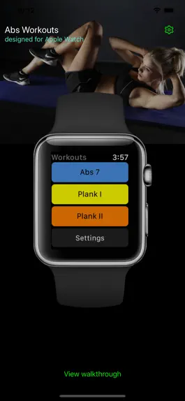 Game screenshot Abs (Watch) Workouts mod apk