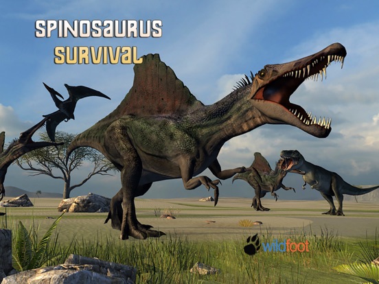 Spinosaurus Survival Simulator iPad screenshot 2 - Games app