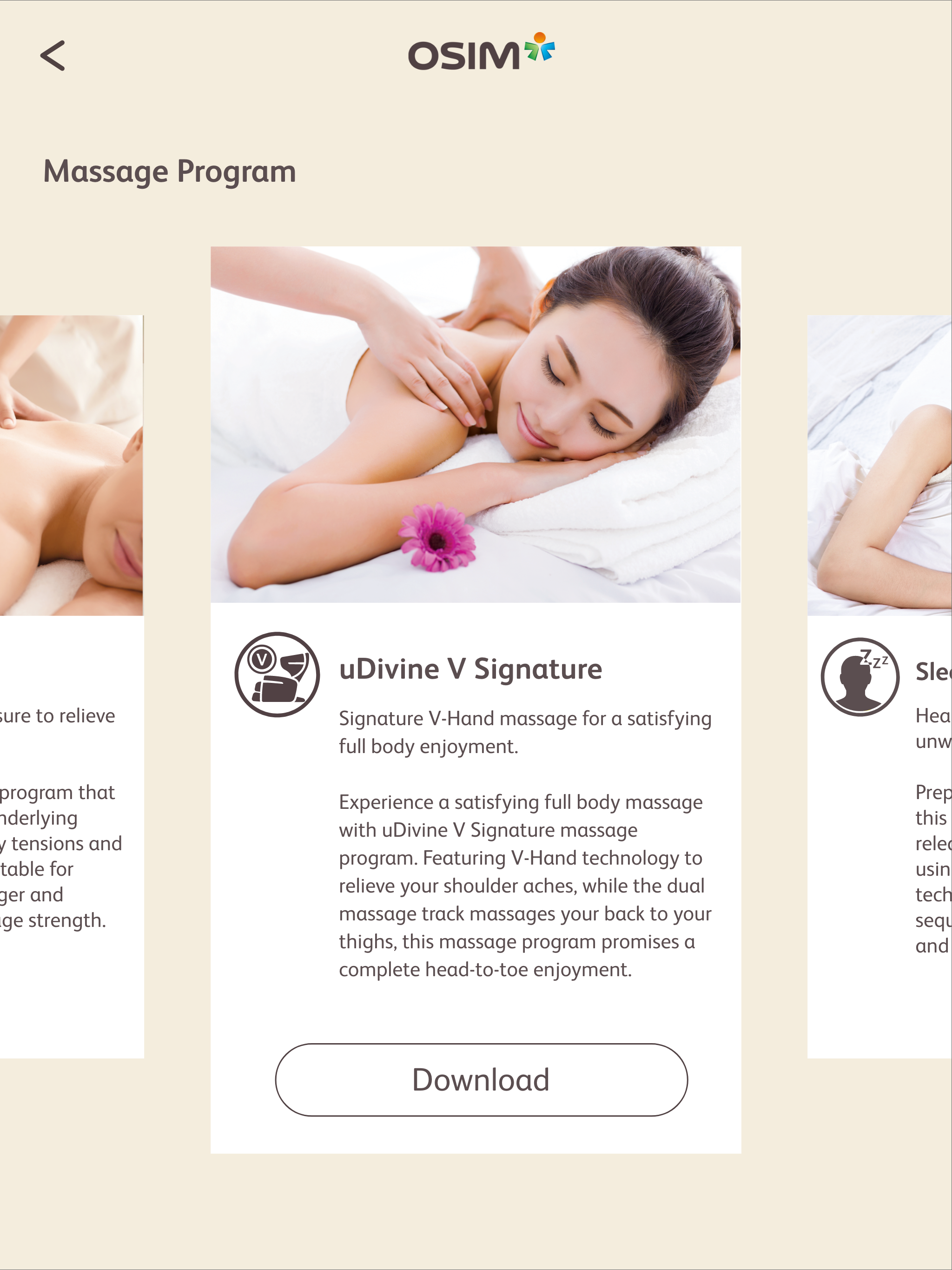 OSIM uDivine V