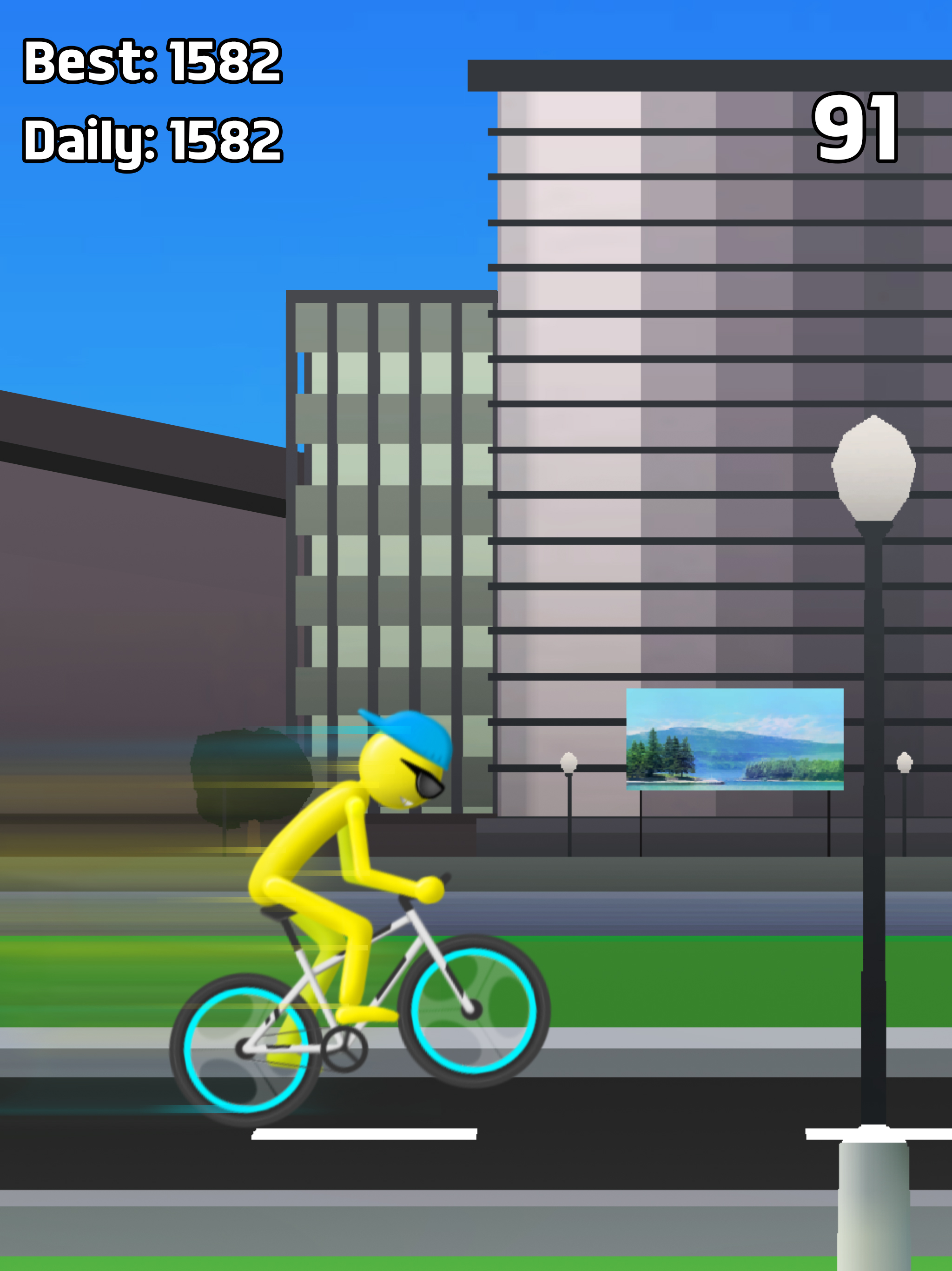 Stickman Bike Wheelie